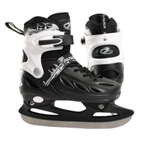 Nouveau design de chaussures de patins à glace pour enfants et adultes chaussures de patins de divertissement chaussures de patins à glace de taille réglable pour patinoire