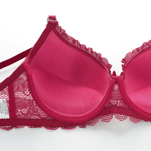 Cool Style PINK Secret Back Hook Sexy Skinny Strap <strong>Bra</strong> Panty <strong>Set</strong> - Product Image 4