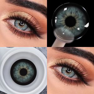 Lalens - Lentes de Contacto de Color <span class=keywords><strong>Mensuales</strong></span> Desechables al por Mayor, Lentes de Contacto de Color para Miopía con Graduación de -1.00 a -8.00 - Product Image 5