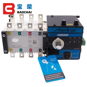 4P 100A 400V Universal Automatic Transfer Switch ATS Dual Power Transfer Switch ac diesel generator part