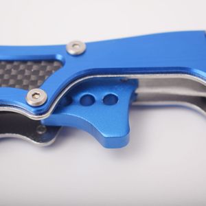 Alicates de pesca de aleación de aluminio, herramienta portátil de control de señuelos para pesca al aire libre con gancho de mosquetón - Product Image 3