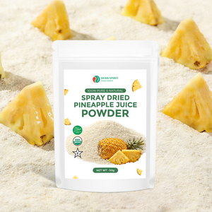 <span class=keywords><strong>Poudre</strong></span> d'ananas lyophilisée HACCP ISO Halal, extrait de fruit d'ananas, concentré de jus d'ananas en <span class=keywords><strong>poudre</strong></span>, vente chaude - Product Image 1