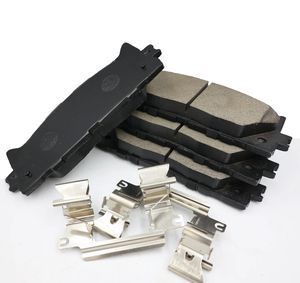 Nouvelles pièces détachées automobiles, plaquettes de frein céramique avant et arrière, garantie 1 an, compatibilité universelle pour voitures japonaises/coréennes/américaines/allemandes/françaises - Product Image 2