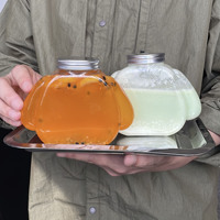 Nouvelle tasse créative jetable pour chiot, bouteille en plastique PET mignonne style Coco, bouteille transparente à emporter de 500 ml