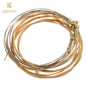 <span class=keywords><strong>Cuerdas</strong></span> de Guitarra Acústica de 12 <span class=keywords><strong>Cuerdas</strong></span> CIVIN con Logotipo Personalizado, Profesionales, Duraderas, de Bronce 10-27, con Recubrimiento Antióxido Ecológico y Núcleo Hexagonal - Product Image 2