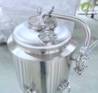 Cuve de Fermentation Conique en Acier Inoxydable de Petite Taille 1 BBL (117 L) Unitank pour Microbrasserie