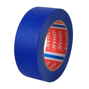 Masking tape with brand name sandblasting protective self adhesive fiberglass 120 micron jumbo roll heat resistant degree