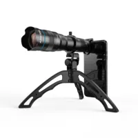 Apexel-lente de teléfono de tiro de larga distancia de alta definición, telescopio individual 36x, teleobjetivo para teléfono móvil