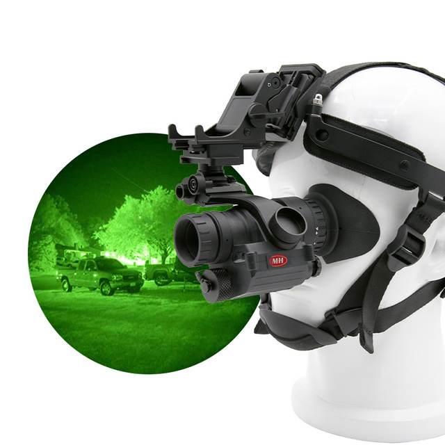 MHNV Telescope & Binoculars P43 Green Phosphorus Optional FOV Gen3 NVG Goggles PVS-14 Night Vision Monocular