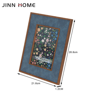 Handmade mộc mạc bằng gỗ khung ảnh 4*6 inch Hàn Quốc thiết kế truyền thống Thông tư phong cách cho chân dung phong cảnh và phong cảnh - Product Image 2