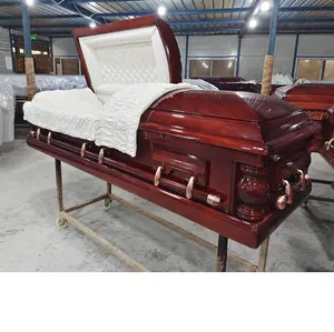 CLASSIC knock down coffin and glass casket wholesale