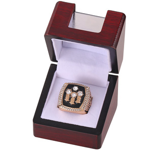 Bague de championnat de basket-ball 1996 <span class=keywords><strong>Bulls</strong></span> <span class=keywords><strong>Jordan</strong></span> pour homme, bijoux en or et acier, modèle en alliage - Product Image 5