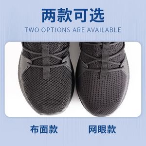 Zapatos deportivos de verano, ligeros, transpirables, de malla, suela suave, tacón bajo, para entrenamiento deportivo, resistentes al desgaste, color negro sólido, con cordones - Product Image 4