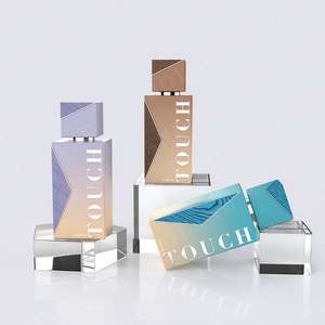 Botella de Perfume Personalizada de Lujo de 100 ml, Botella de Perfume Vacía de Alta Gama, Botella de Perfume Portátil de Vidrio, Envase de Perfume - Product Image 1