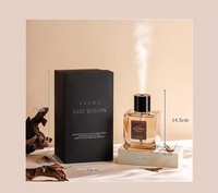 Diffuseur d'huiles essentielles d'aromathérapie sans alcool en verre, longue durée (120-180 jours), désodorisant, parfum d'intérieur pour la maison