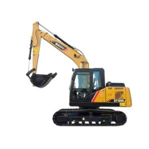 Excavadora Hidráulica SY135C de 13 Toneladas, Excavadora Mediana de Calidad Confiable a Precio Económico, Excavadoras Chinas sobre Orugas - Product Image 1