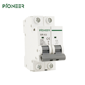 AC MCB 220V/230V/240V Typ C 50Hz/60Hz 2P Leistungs schalter Kunststoff haushalt 6A/10A/16A/20A/25A/32A/40A/50A/63A 2-poliger Lufttyp - Product Image 1