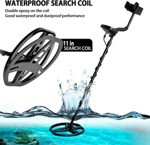 Detector de Metales Profesional TX-850 de Alta Sensibilidad, <span class=keywords><strong>Pinpointer</strong></span> para Buscar Tesoros, Bobina Impermeable de 5 Metros, Buscador de Oro - Product Image 6