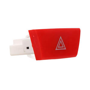 Interrupteur de clignotant, de feux de détresse et de clignotants de détresse, bouton poussoir, état neuf, pour Peugeot 107 et Citroën C1 - Product Image 2