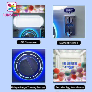 Máquina Expendedora de Cápsulas de Juguete Funspace, Nueva, Precio de Fábrica, Máquina Expendedora de Gacha que Funciona con Monedas, Máquina de Gacha para Parque de Atracciones - Product Image 2