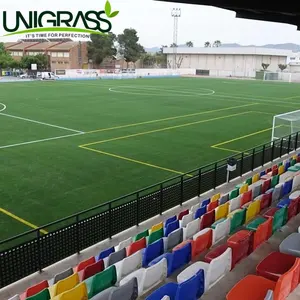 Tapetes de grama artificial para futebol, tapetes populares de excelente qualidade para estádio de futebol, campo de futebol