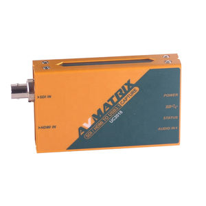 Équipement de capture vidéo AVMATRIX UC2018 SDI/HDMI vers USB3.0 Type-C <span class=keywords><strong>1080p</strong></span> Diffusion en direct Streaming Conférence Web - Product Image 1