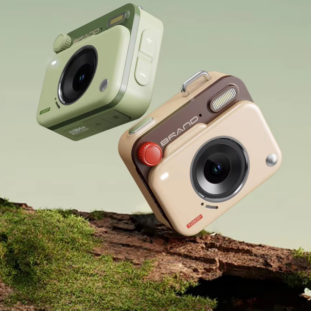 2025 Newest Mini Mirrorless Pocket Camera Portable Digital Camcorder Factory Price Small Body FHD Video Vlog Travel Type-C 48MP