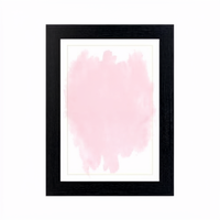 Cadre photo Alison Kingsgate moderne 9x6 en bois d'ingénierie noir, forme personnalisée, impression 2 couleurs, face avant en Perspex incassable