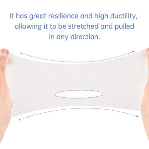 OEM Vente en gros de tampons en <span class=keywords><strong>coton</strong></span> naturel jetables ultra-fins, écologiques, carrés, pour le démaquillage, 1 couche, directement de l'usine - Product Image 5