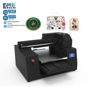 Impresora de Inyección de Tinta UV Plana KECAI A2 4050 XP600 con Altura de Impresión Ajustable para Efectos Brillantes en Carcasas de Teléfono, Madera y Barniz - Product Image 1