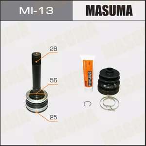 MI-13 MASUMA 도매 자동 내부 및 외부 CV 조인트 부트 조인트 유니버설 고무 액슬 드라이브 샤프트 - Product Image 2