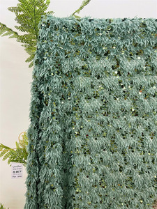 Somptueuse Plume Sequin Tissu Broderie Tissu Automne et Hiver Robe Chaude Robe De Mariée Fête Robe De Soirée Robe De Princesse - Product Image 6