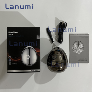 Afeitadora Eléctrica Magnética 5D Lanumi RQ-519, Impermeable, Hipoalergénica, <span class=keywords><strong>Afeitado</strong></span> en Seco/Húmedo para Hombres, Afeitadora Rotativa para Uso Doméstico y en Hoteles - Product Image 2