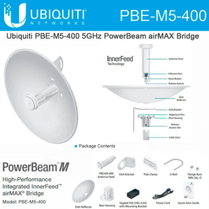 Nouveau <span class=keywords><strong>Ubiquiti</strong></span> PowerBeam M5 airMAX Couverture <span class=keywords><strong>WiFi</strong></span> 10KM 25dBi Pont sans fil haute puissance <span class=keywords><strong>Ubiquiti</strong></span> PBE-M5-400 - Product Image 3