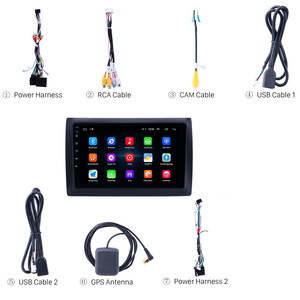 Lecteur multimédia automobile Android NEWSTARNEV pour <span class=keywords><strong>Fiat</strong></span> Stilo 2010-2018 avec navigation GPS intégrée pour autoradio - Product Image 5