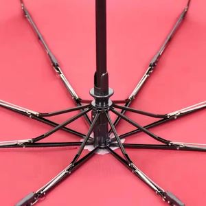 ร่มพับ 3 ตอน ขนาดใหญ่พิเศษ 8K แบบอัตโนมัติ กันลม ราคาประหยัด ผลิตตามสั่งสำหรับธุรกิจ พร้อมสกรีนโลโก้ ป้องกันฝนและแดด - Product Image 4