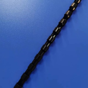 Clip de PVC con 19 Anillos de Goma Negros de 6MM y 51MM para Encuadernación de Documentos - Product Image 1