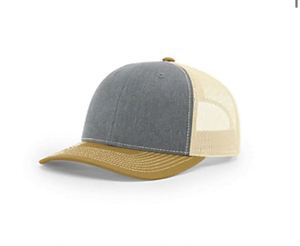 Casquette de sport à 6 panneaux avec logo personnalisé, style Richardson, casquette snapback unie noire, casquettes trucker Gorras en maille Richardson 112 - Product Image 5