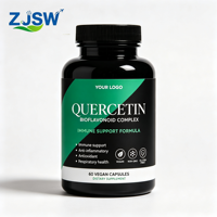 Quercétine Bioflavonoïde Complexe en capsules végétales (60 unités) - Marque privée OEM - Complément alimentaire antioxydant pour soutenir le système immunitaire