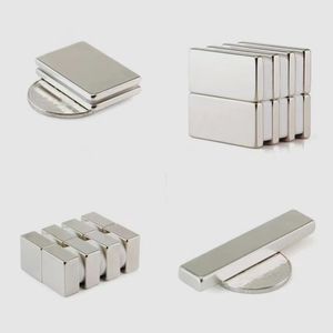 Nhà Cung Cấp Hàng Đầu Bán Buôn Lớn Mạnh Mẽ Từ Khối 50X30X12 50X50X25 40X20X15 100Mm Vĩnh Viễn N50 Thanh Neodium Nam Châm Hình Chữ Nhật - Product Image 1