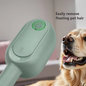 Spazzola elettrica per la toelettatura a vapore 3-in-1-strumento di controllo per massaggio e spargimento per cani e gatti - Product Image 4