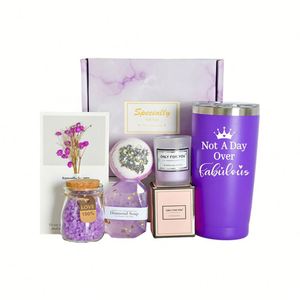 Thanksgiving Gift Boxes Set Wedding Guest Bridesmaid Luxury Towel <b>Bath</b> Spa Gift Set for Women - Product Image 1