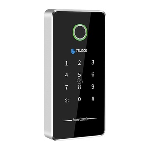 TTLOCK App BL <strong>Fingerprint</strong> 13.56Mhz RFID Remote Control Keypad Password Card IP67 Waterproof Access Control Card <strong>Reader</strong> - Product Image 1