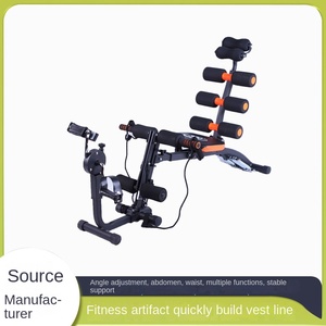 Aparato <span class=keywords><strong>de</strong></span> Fitness Multifuncional Seis <span class=keywords><strong>en</strong></span> Uno, Plegable, con Cuerda <span class=keywords><strong>de</strong></span> Tracción para Abdominales, Modelo JMR-18, Fabricado <span class=keywords><strong>en</strong></span> Zhejiang - Product Image 6