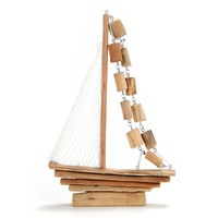 Driftwood Decor Senior Designer Sailboat Drift Wood Office Ornaments Driftwood Gift Decor