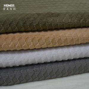 Tùy chỉnh vải sản xuất hai mặt ghi ra flannel tùy chỉnh màu sắc khắc mô hình cho quần áo ngủ - Product Image 6