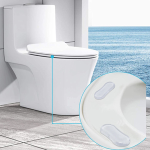Resistente riutilizzabile universale e autoadesivo coprisedile coprisedile per paraurti in Silicone per Smart Bidet sedile wc - Product Image 4
