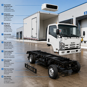 Camion de <span class=keywords><strong>remorquage</strong></span> à plateau Isuzu NPR-HD 4x2 5MT Euro 5 190HP - Product Image 6