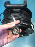 Cable Conector Híbrido Eléctrico de Fibra Óptica y Cobre para Cámara de Transmisión Exterior 3K93C SMPTE 311M 1 Fibra 2 Cobre
