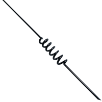 Antenne radio mobile verticale quadri-bande GENTONG TLB-150 à gain élevé 6,5 dBi 81-438 MHz avec connecteur UHF PL-259 pour communication